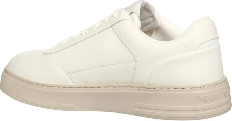 Emporio Armani Sneakers Wit Heren