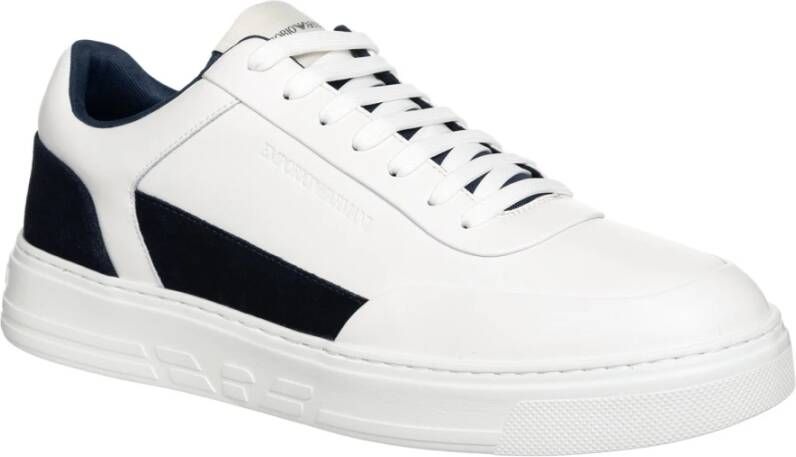 Emporio Armani Sneakers Wit Heren