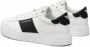 Emporio Armani men's shoes leather trainers sneakers Wit Heren - Thumbnail 6