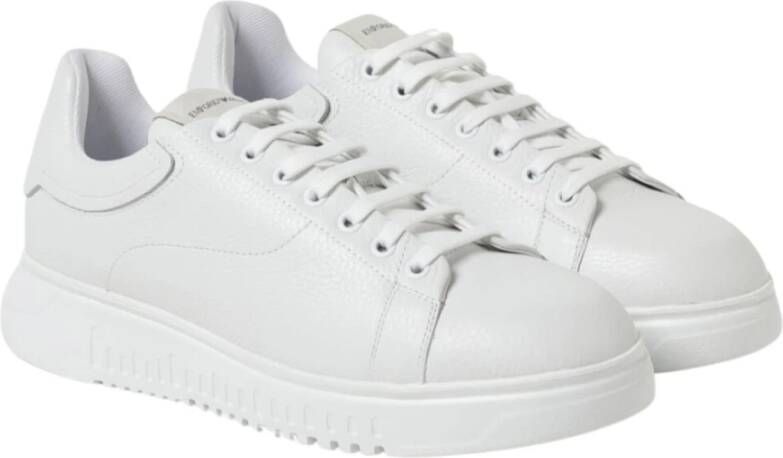 Emporio Armani Sneakers Wit Heren