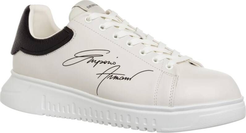 Emporio Armani Sneakers Wit Heren