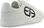 Emporio Armani Crème Leren Sneakers White Heren - Thumbnail 5