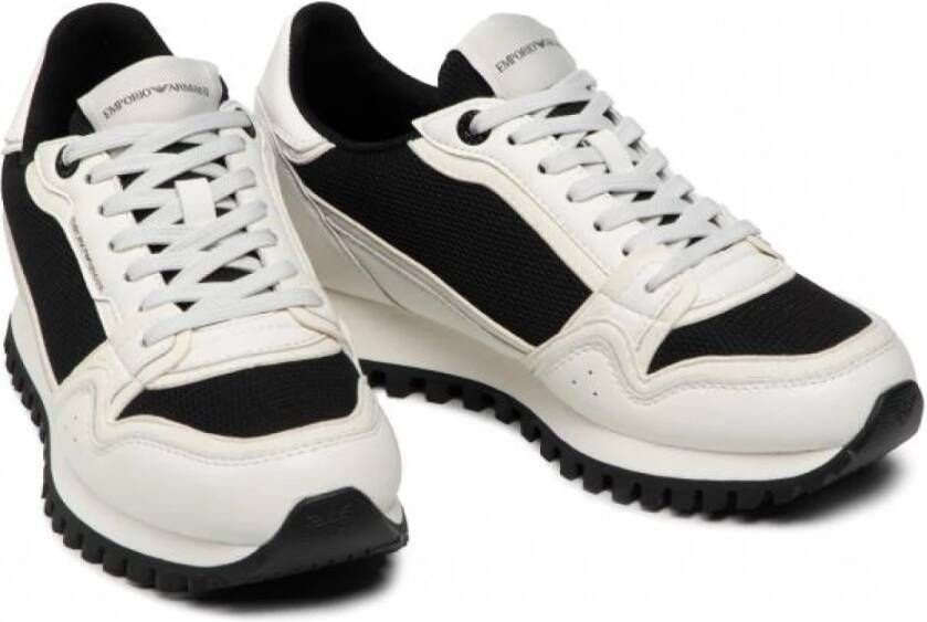 Emporio Armani Sneakers Wit Heren