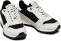 Emporio Armani Sneaker van mesh met leren details - Thumbnail 4