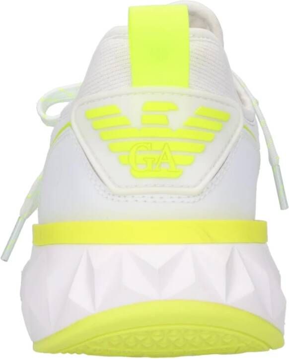 Emporio Armani Sneakers Wit White Heren