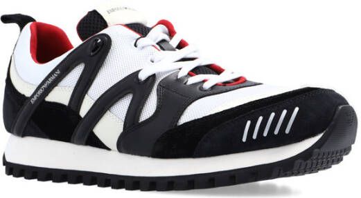 Emporio Armani Sneakers with logo Wit Heren