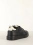 Emporio Armani SNK Tumbled Calf Leather Nero Sneakers Black Heren - Thumbnail 8