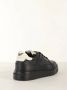 Emporio Armani Zwarte Leren Sneakers Black Heren - Thumbnail 12