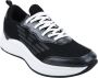 Emporio Armani Zwarte Casual Sneakers met Rubberen Zool - Thumbnail 8