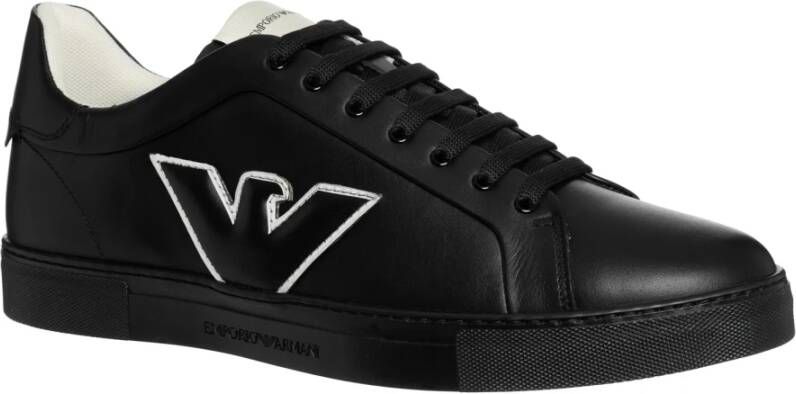 Emporio Armani Sneakers Zwart Heren