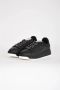 Emporio Armani Leren Vetersneakers met Rubberen Logo Black Heren - Thumbnail 13