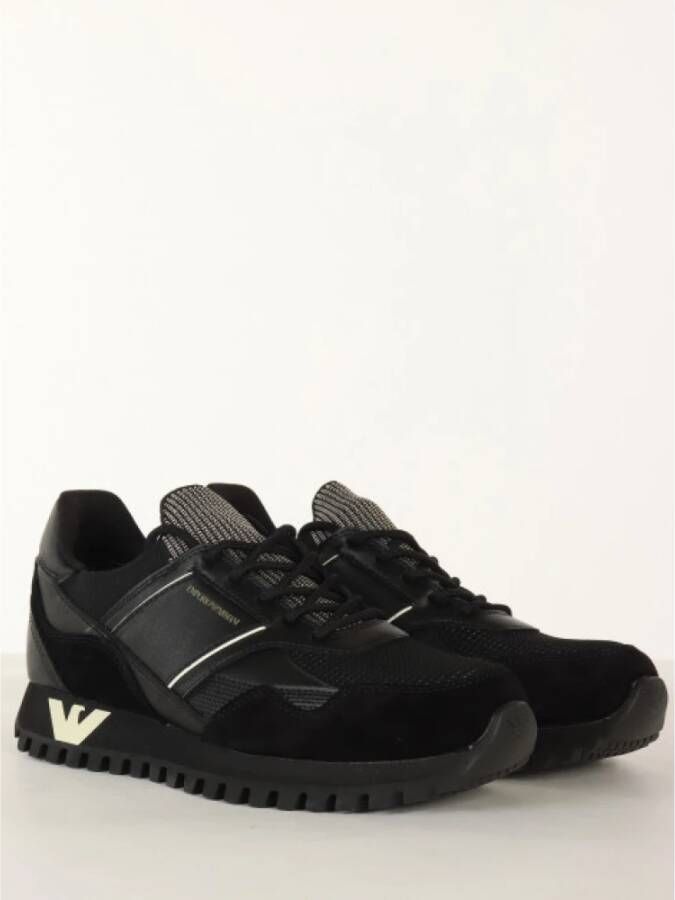 Emporio Armani Sneakers Zwart Heren