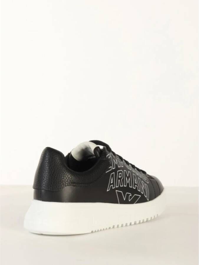 Emporio Armani Sneakers Zwart Heren