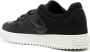 Emporio Armani Zwarte Leren Casual Sneaker Black Heren - Thumbnail 3