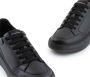 Emporio Armani Zwarte Leren Sneakers met Contrasterend Logo Black Heren - Thumbnail 8