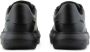 Emporio Armani Zwarte Leren Sneakers met Contrasterend Logo Black Heren - Thumbnail 9