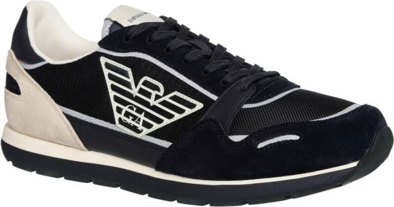 Emporio Armani Sneakers Zwart Heren