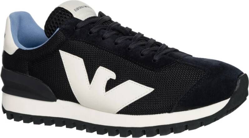 Emporio Armani Sneakers Zwart Heren