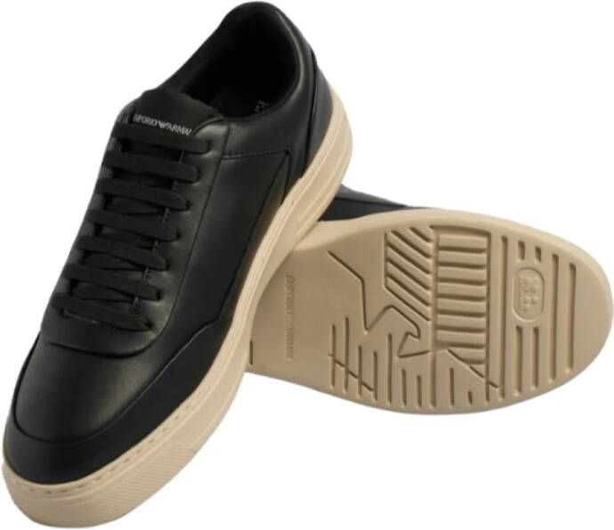 Emporio Armani Sneakers Zwart Heren