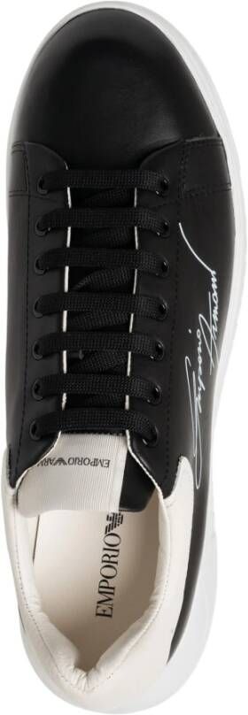 Emporio Armani Sneakers Zwart Heren