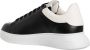 Emporio Armani Leren Vetersluiting Sneakers Effen Patroon Black Heren - Thumbnail 6