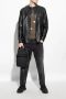 Emporio Armani Zwarte Sneakers met Metalen Adelaar Detail Black Heren - Thumbnail 3