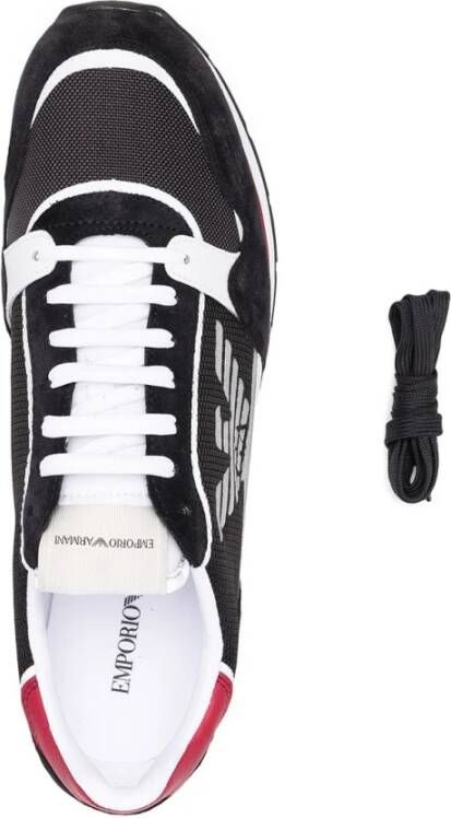 Emporio Armani Sneakers Zwart Heren