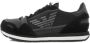 Emporio Armani Hoge kwaliteit heren sneakers voor stijlvol comfort Black Heren - Thumbnail 6