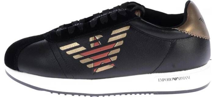 Emporio Armani sneakers Zwart Heren