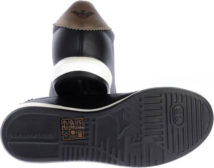 Emporio Armani sneakers Zwart Heren