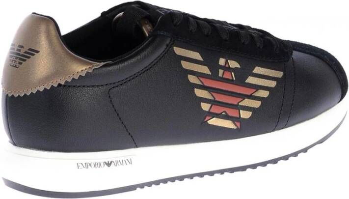 Emporio Armani sneakers Zwart Heren