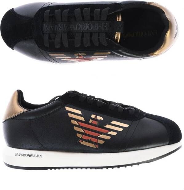 Emporio Armani sneakers Zwart Heren