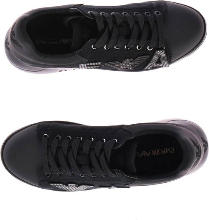 Emporio Armani sneakers Zwart Heren