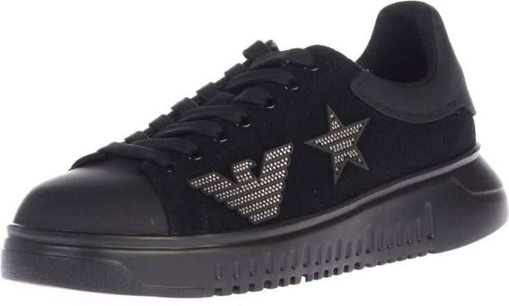 Emporio Armani sneakers Zwart Heren