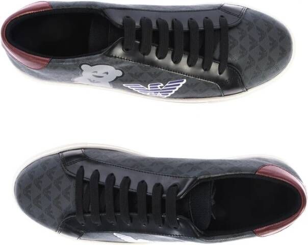 Emporio Armani sneakers Zwart Heren