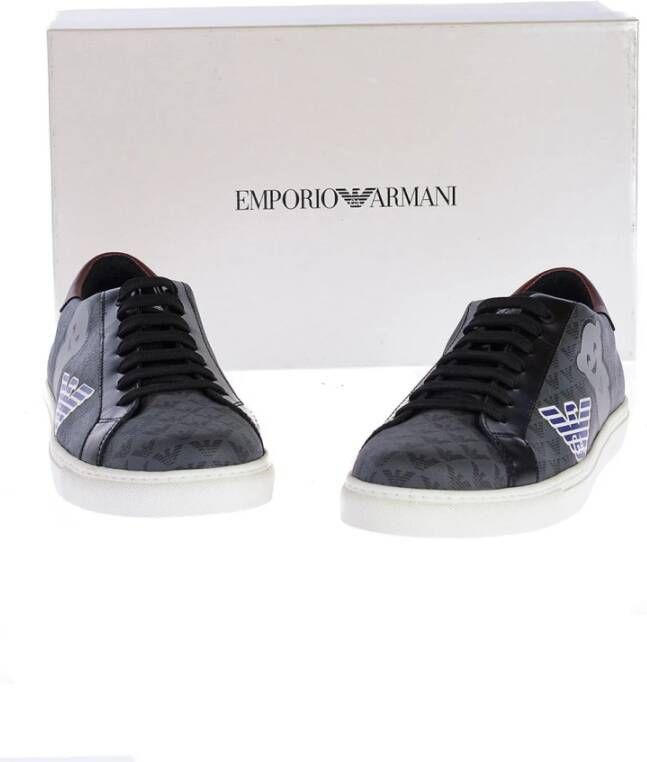 Emporio Armani sneakers Zwart Heren