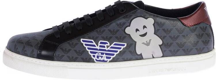 Emporio Armani sneakers Zwart Heren