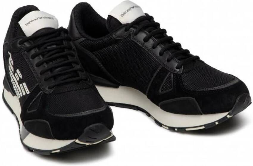 Emporio Armani Sneakers Zwart Heren