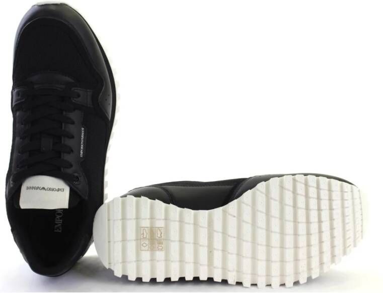 Emporio Armani Sneakers Zwart Heren