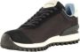 Giorgio Armani Zwarte casual textielen sneakers oor heren Black Heren - Thumbnail 14