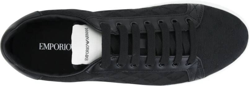 Emporio Armani Sneakers Zwart Heren
