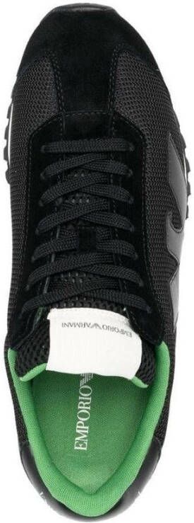 Emporio Armani Sneakers Zwart Heren