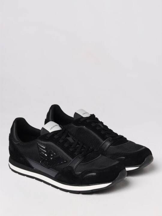 Emporio Armani Sneakers Zwart Heren