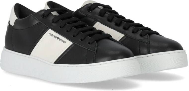 Emporio Armani Sneakers Zwart Heren