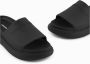 Emporio Armani Sportieve Heren Slippers Comfortabele EVA Binnenzool Black Heren - Thumbnail 10