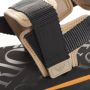 Emporio Armani Sportieve Plateau Sandalen met Klittenbandsluiting Black Heren - Thumbnail 3
