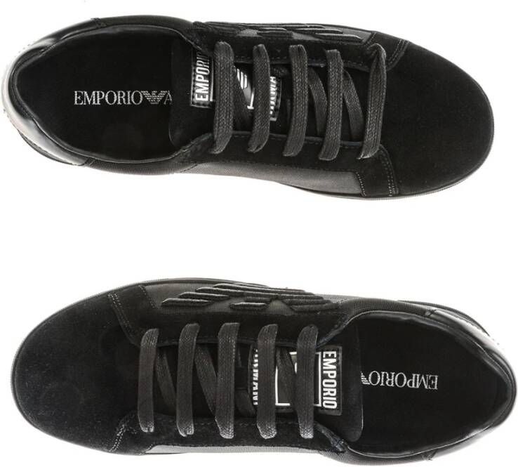 Emporio Armani Sportschoenen Zwart Heren