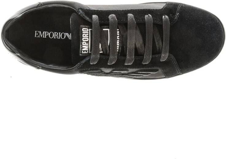 Emporio Armani Sportschoenen Zwart Heren