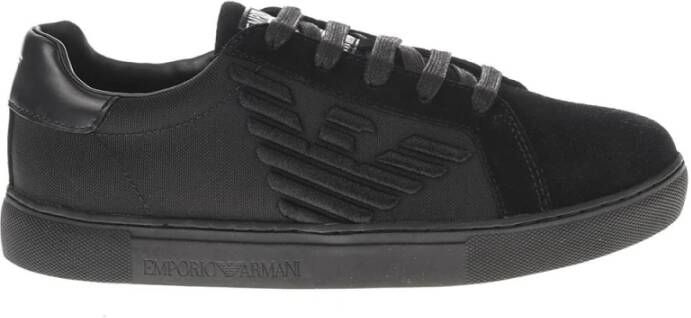 Emporio Armani Sportschoenen Zwart Heren