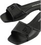Emporio Armani Stijlvolle Slippers voor Dagelijks Comfort Black Dames - Thumbnail 7
